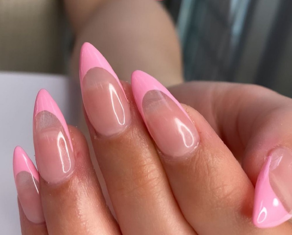 Classic Pink French Tips